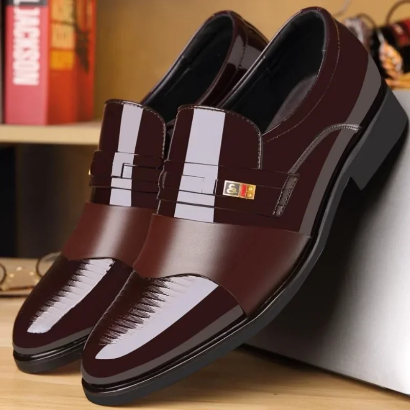 Men'S Luxury Formal Wear - Leather Shoes for Men Wedding Formal