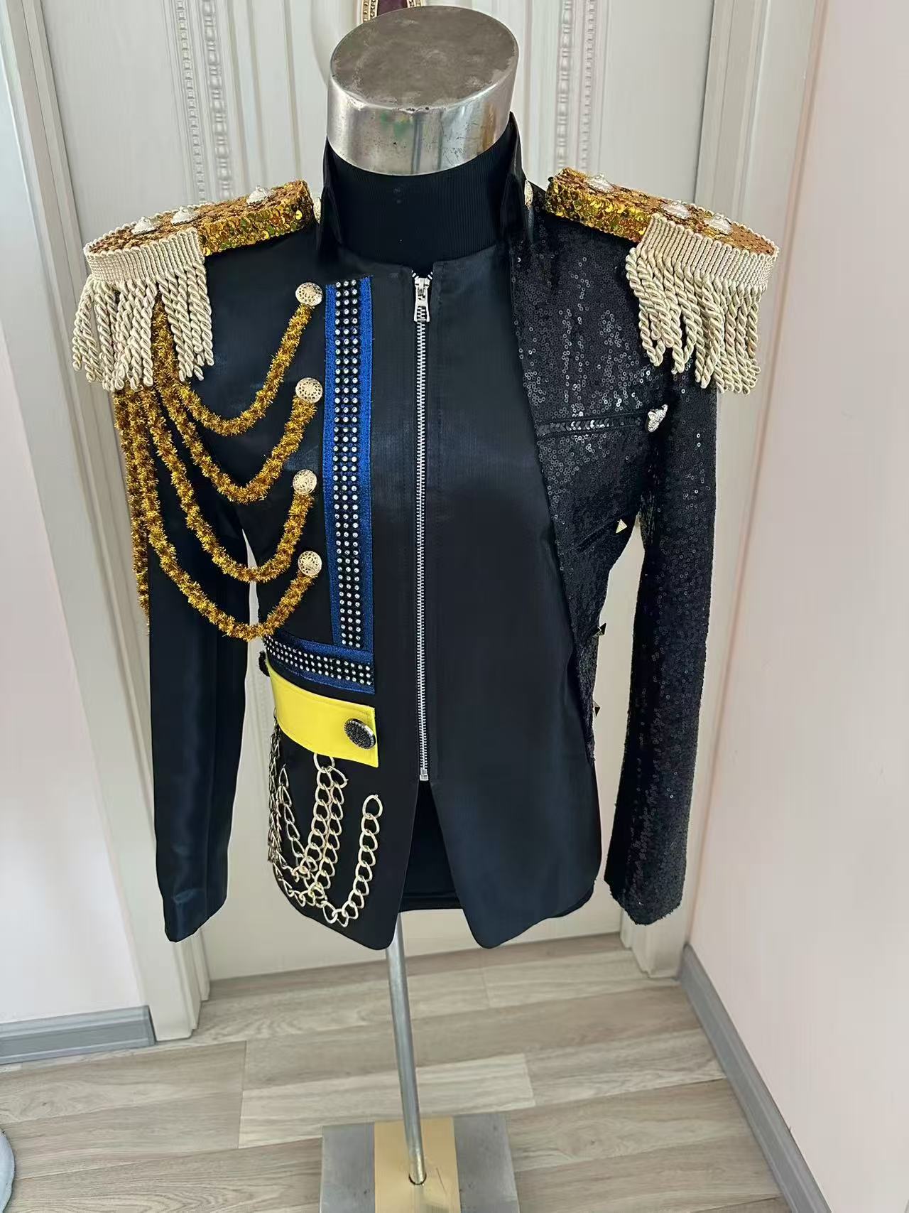 Men Formal Wear Dress - New Men Tassel Royal Jacket Wedding