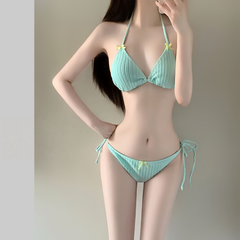 Slim Fit Suit Set - 2026 Summer Women's Long Sleeve Bikini