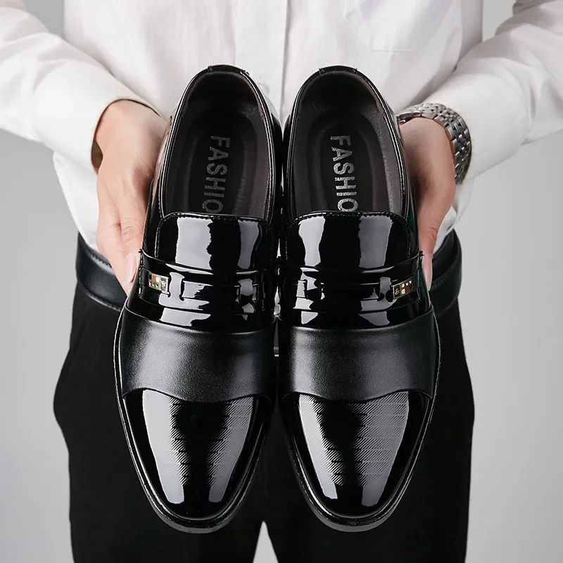 Leather Shoes for Men Wedding  - đánh giá và giá Men'S Luxury Formal Wear