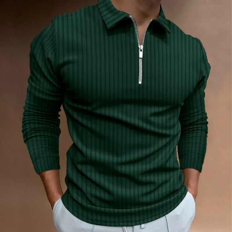 Men's Spring and Autumn Long-s - đánh giá và giá Men'S Polo Formal Wear