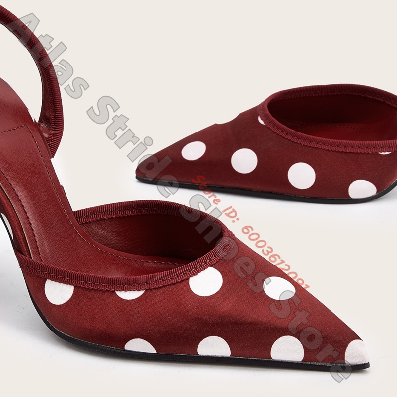 Satin White Polka Dot Pointed  - đánh giá và giá Satin Bow Tie