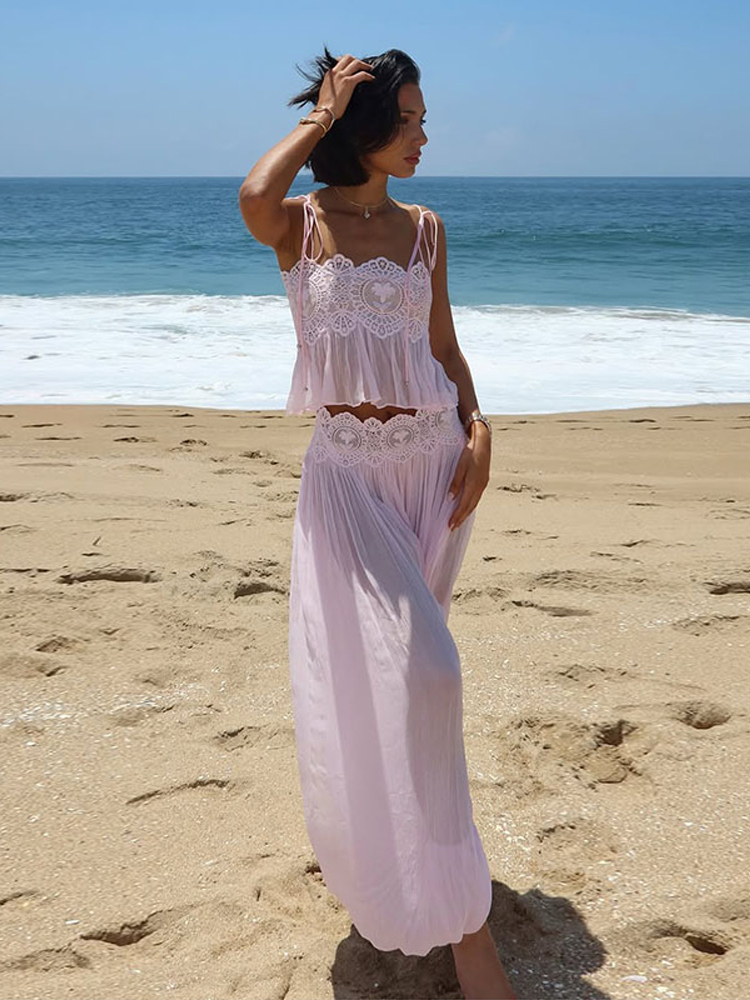 Beach Lace Hollow Out Women's  - đánh giá và giá Men'S Formal Beach Wear