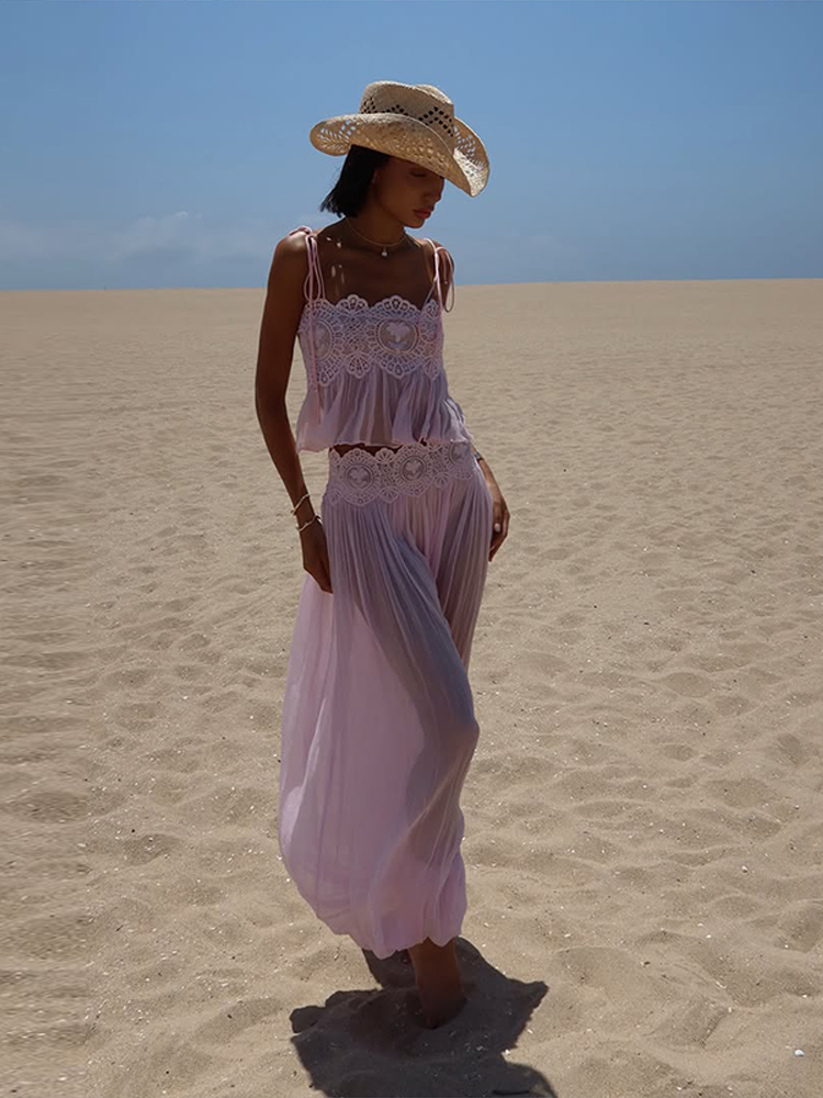 Beach Lace Hollow Out Women's  - đánh giá và giá Men'S Formal Beach Wear