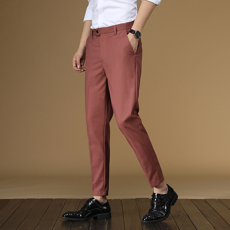 Bộ Đồ Mùa Hè Quần Áo Đỏ Quần K - đánh giá và giá Men Formal Wear Dress