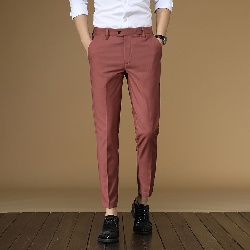 Bộ Đồ Mùa Hè Quần Áo Đỏ Quần K - đánh giá và giá Men Formal Wear Dress