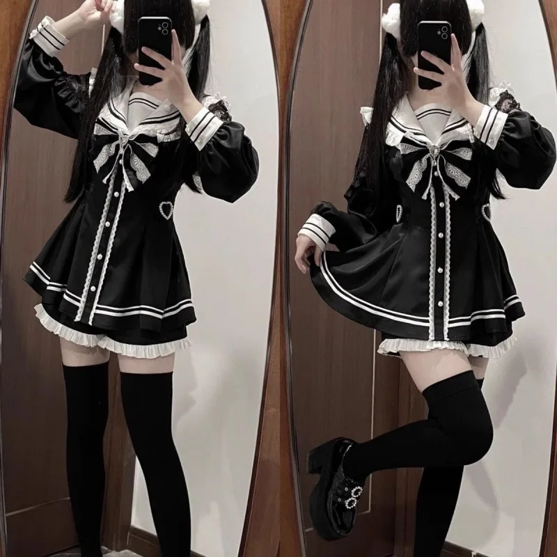 Girls Jirai Kei Cosplay Dress  - đánh giá và giá Slim Fit Suit Set