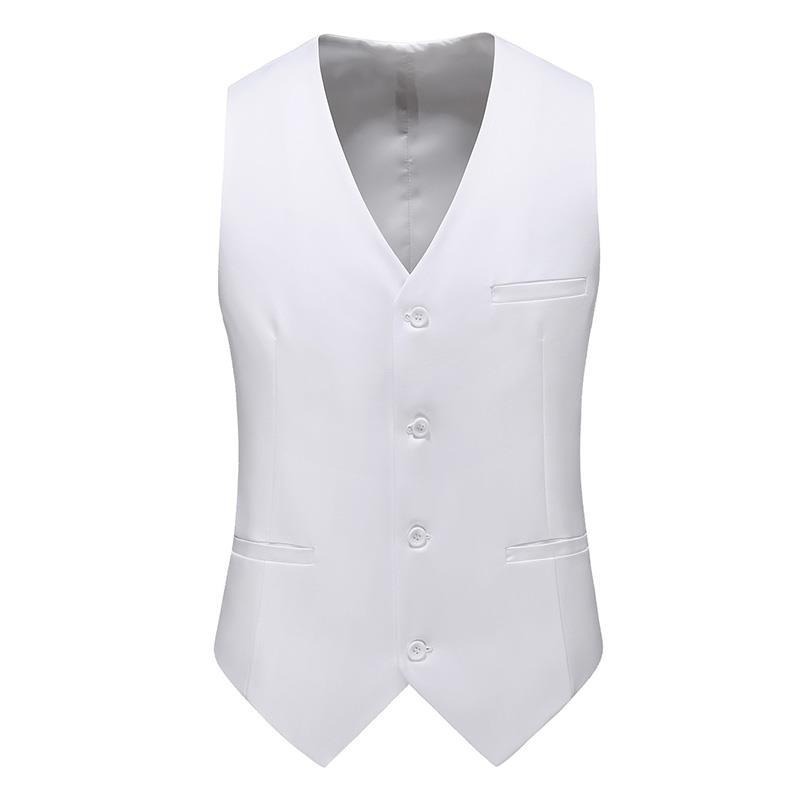 19 Colors Men Vest Solid Color - đánh giá và giá Formal Vest Waistcoat
