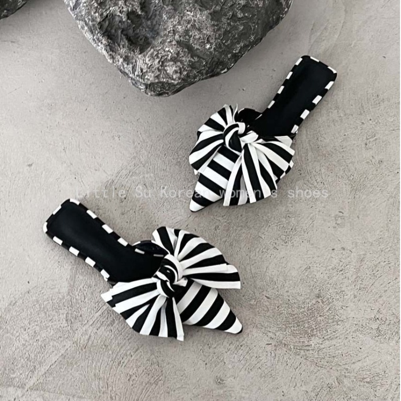 Luxury Designer Bowtie Mule Sh - đánh giá và giá Satin Bow Tie