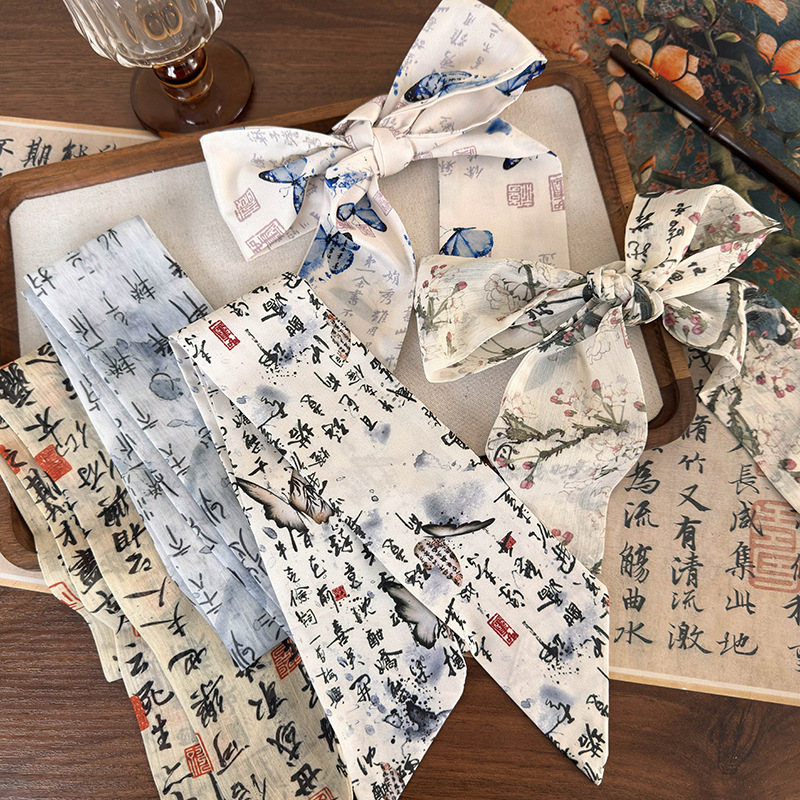 New Chinese Style Ribbon Headb - đánh giá và giá Satin Bow Tie