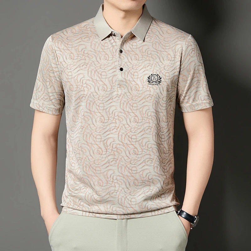 Mens Business Formal Printed P - đánh giá và giá Men'S Polo Formal Wear