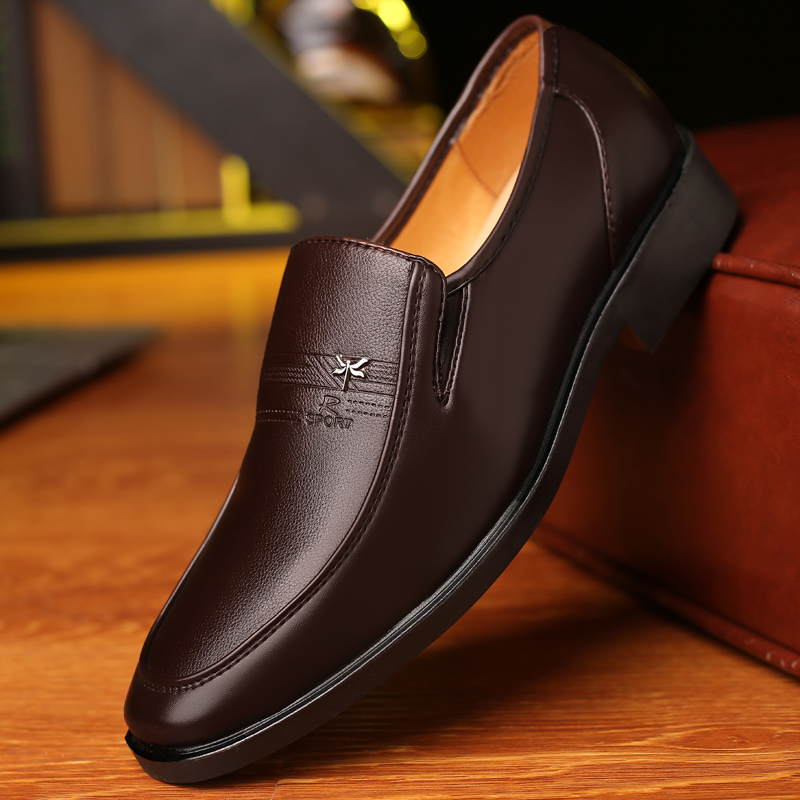 Leather Shoes Men's Business S - đánh giá và giá Men'S Luxury Formal Wear