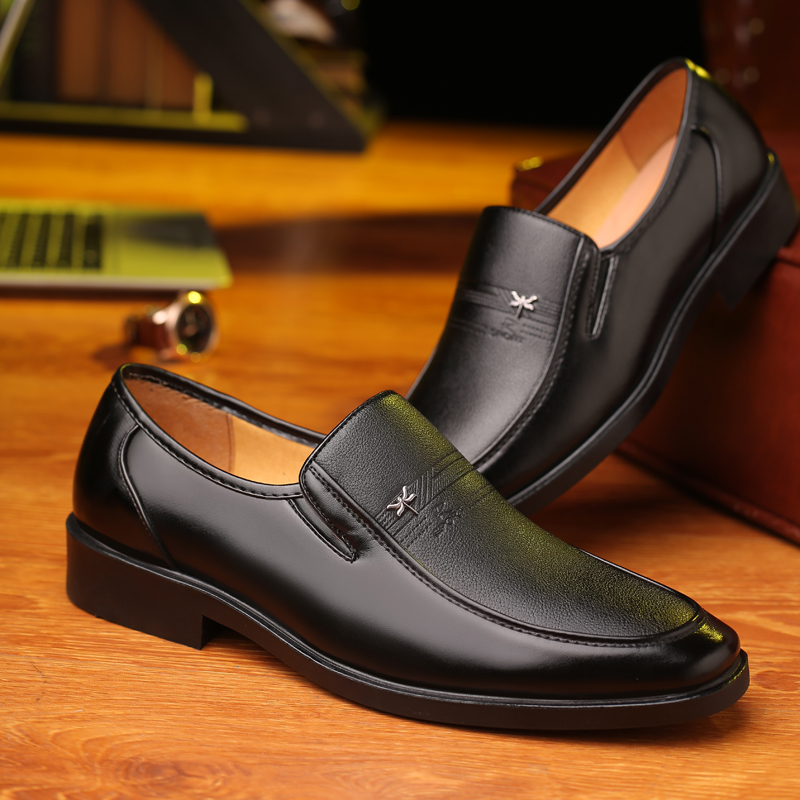 Leather Shoes Men's Business S - đánh giá và giá Men'S Luxury Formal Wear