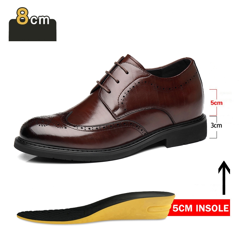Men's Dress Brogues Elevator S - đánh giá và giá Men'S Luxury Formal Wear