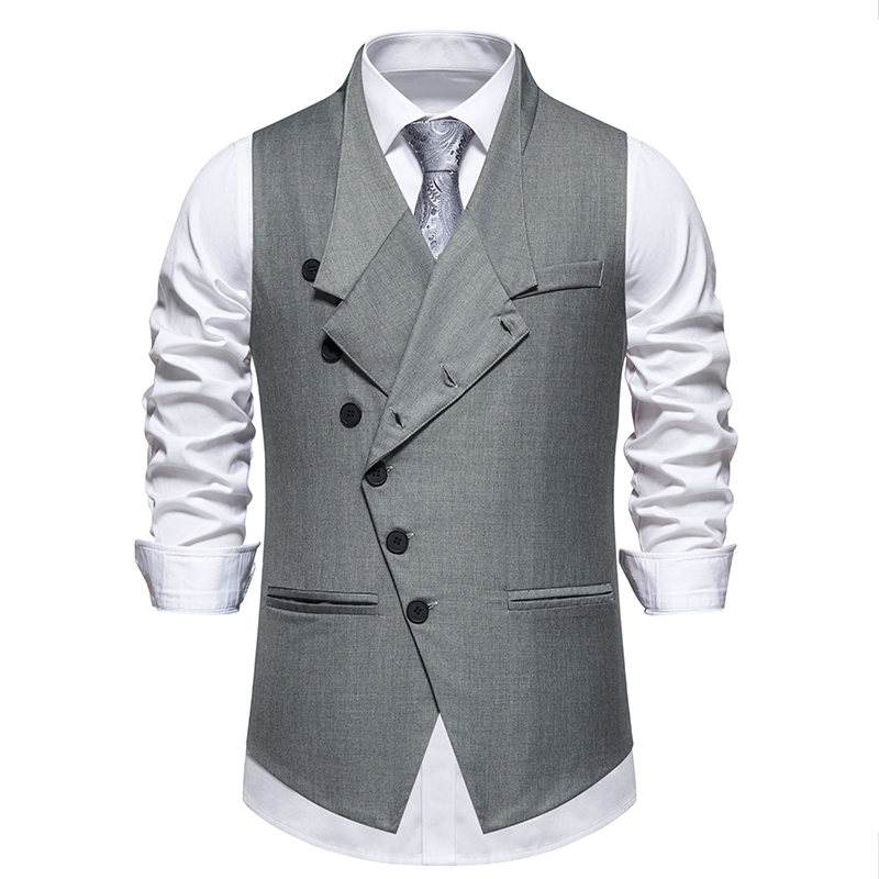 New Men's Suit Vests Fashion S - đánh giá và giá Formal Vest Waistcoat
