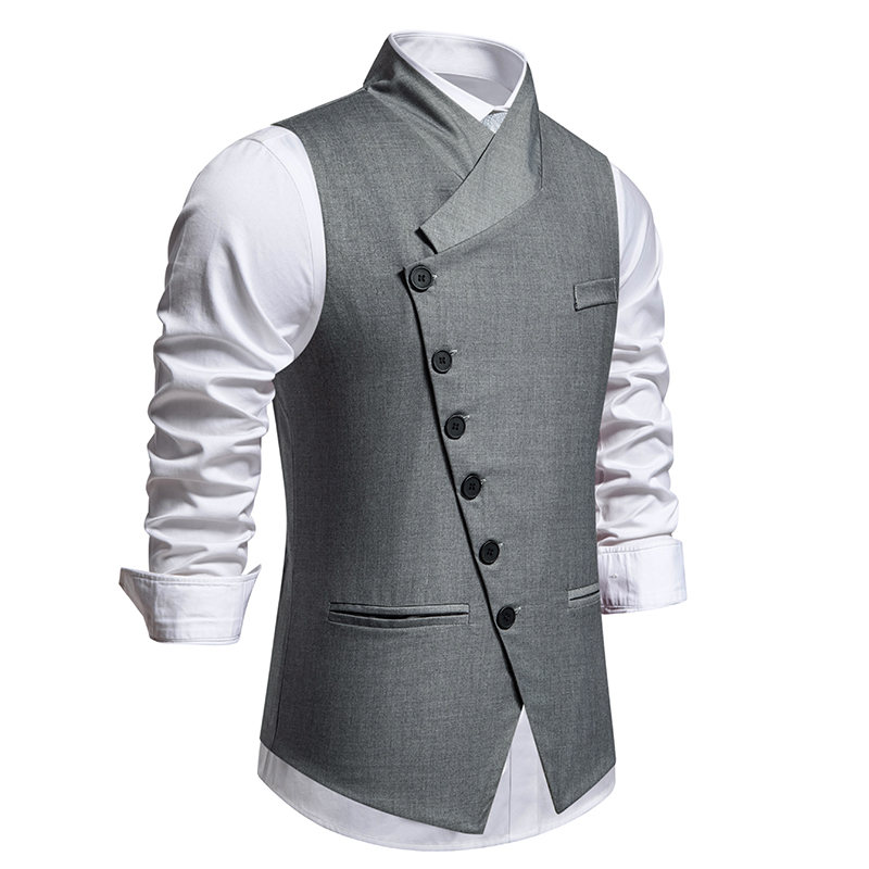 New Men's Suit Vests Fashion S - đánh giá và giá Formal Vest Waistcoat