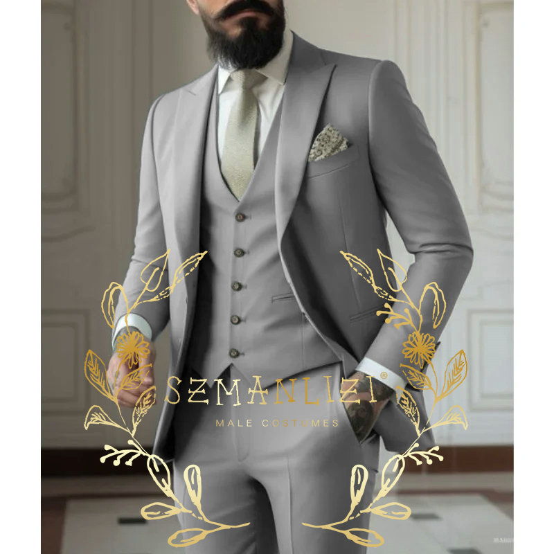 Light green Suits Men Suits 3  - đánh giá và giá Men Formal Wear Dress