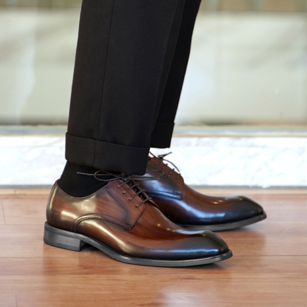 Men's Business Casual Shoes Di - đánh giá và giá Men Formal Wear Dress