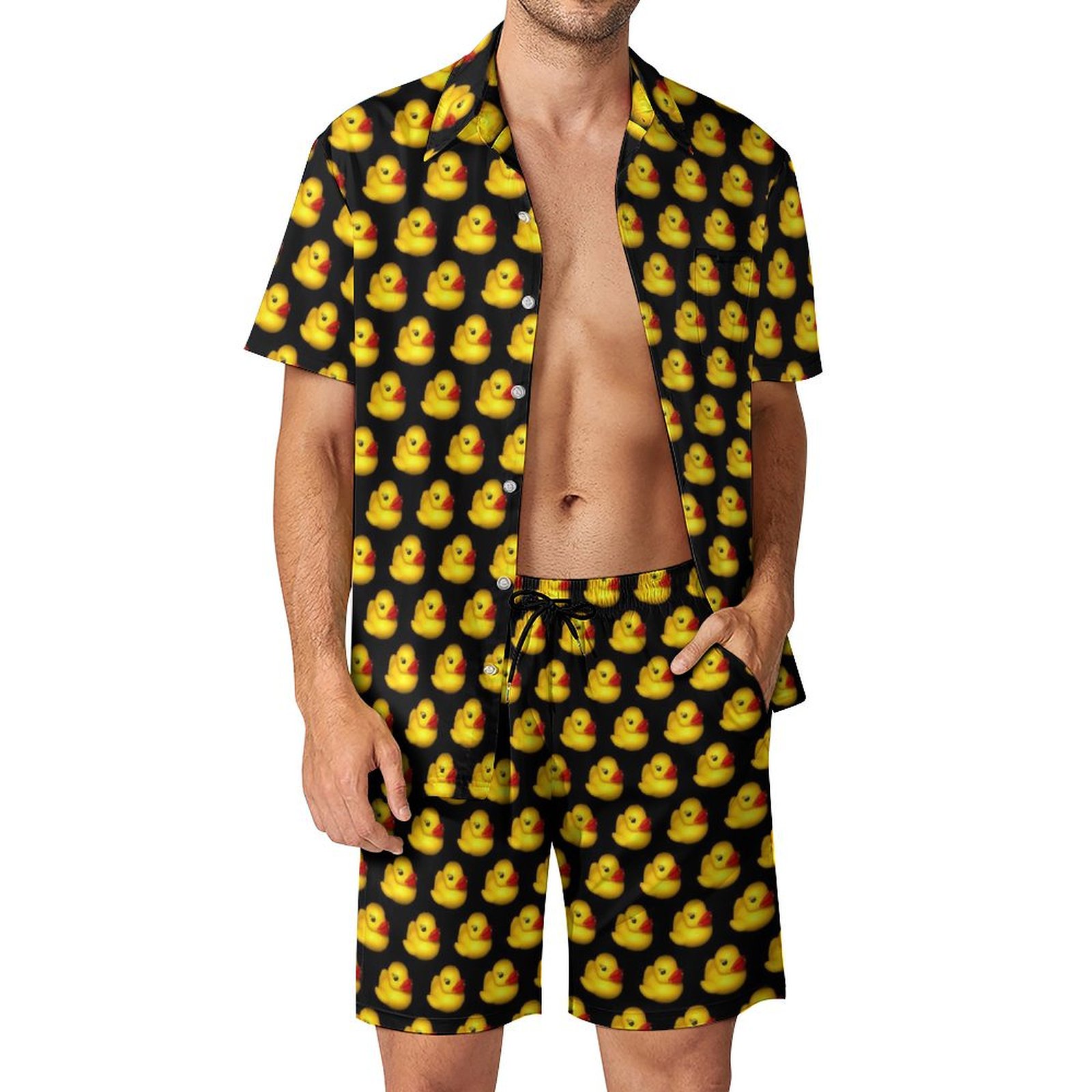 Summer Yellow Rubber Duck 3D P - đánh giá và giá Men'S Formal Beach Wear