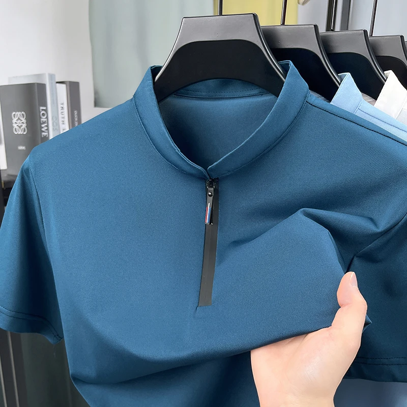 Mens Business Formal Half Zip  - đánh giá và giá Men'S Polo Formal Wear