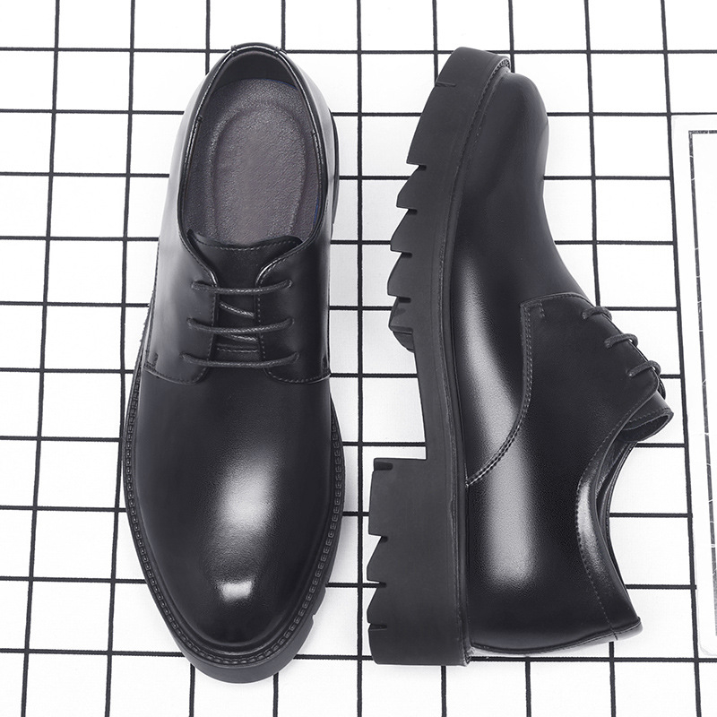 Mens Black Leather Lace Up Dre - đánh giá và giá Men Formal Wear Dress