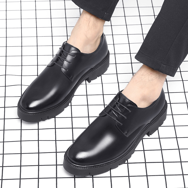 Mens Black Leather Lace Up Dre - đánh giá và giá Men Formal Wear Dress