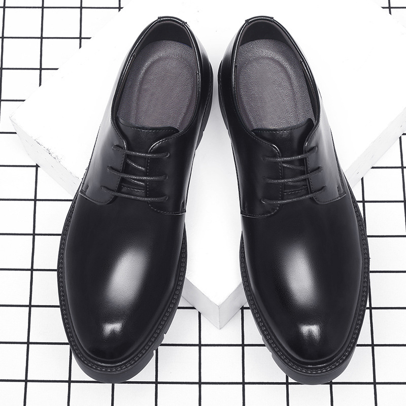 Mens Black Leather Lace Up Dre - đánh giá và giá Men Formal Wear Dress