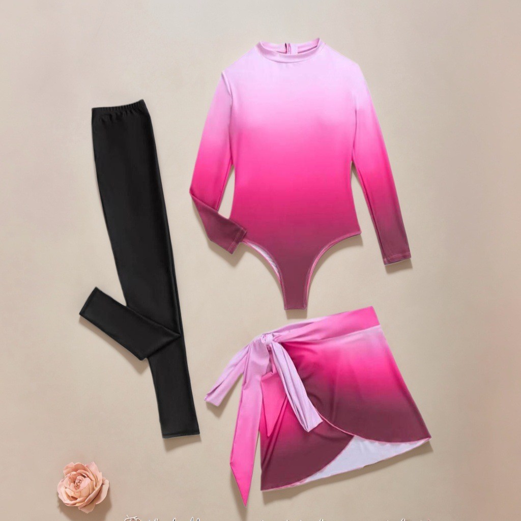 Blue Long Sleeve Swimsuit High - đánh giá và giá Slim Fit Suit Set