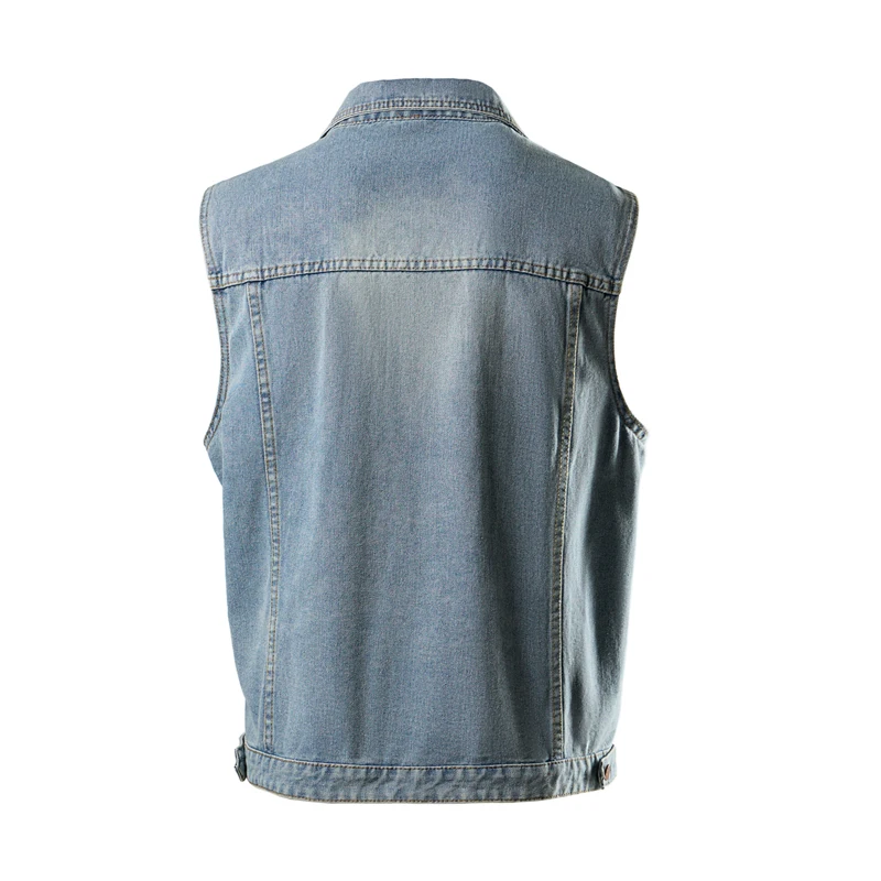 Vintage Men's Denim Vest 2025  - đánh giá và giá Formal Vest Waistcoat