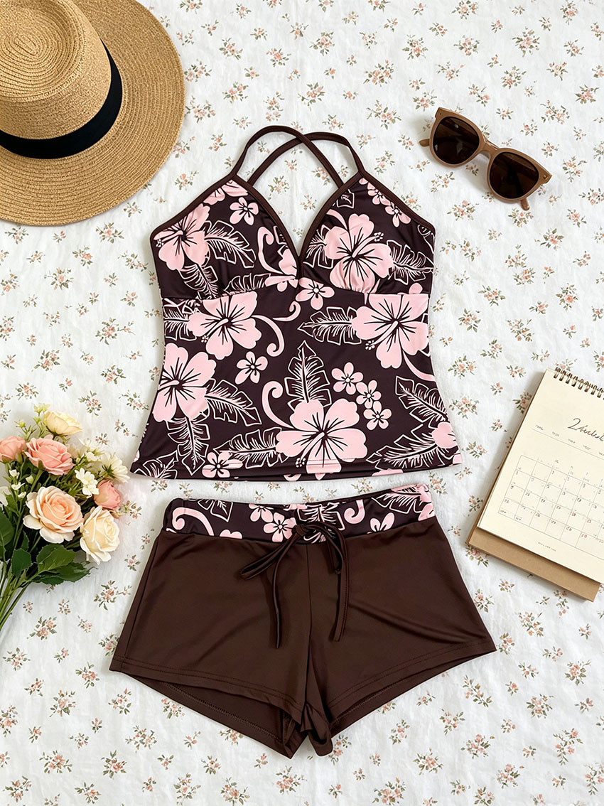 Y2K Ladies Tropical Hibiscus M - đánh giá và giá Men'S Formal Beach Wear