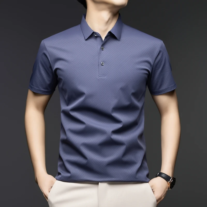 Mens Elegant Pattern Polo Shir - đánh giá và giá Men'S Polo Formal Wear