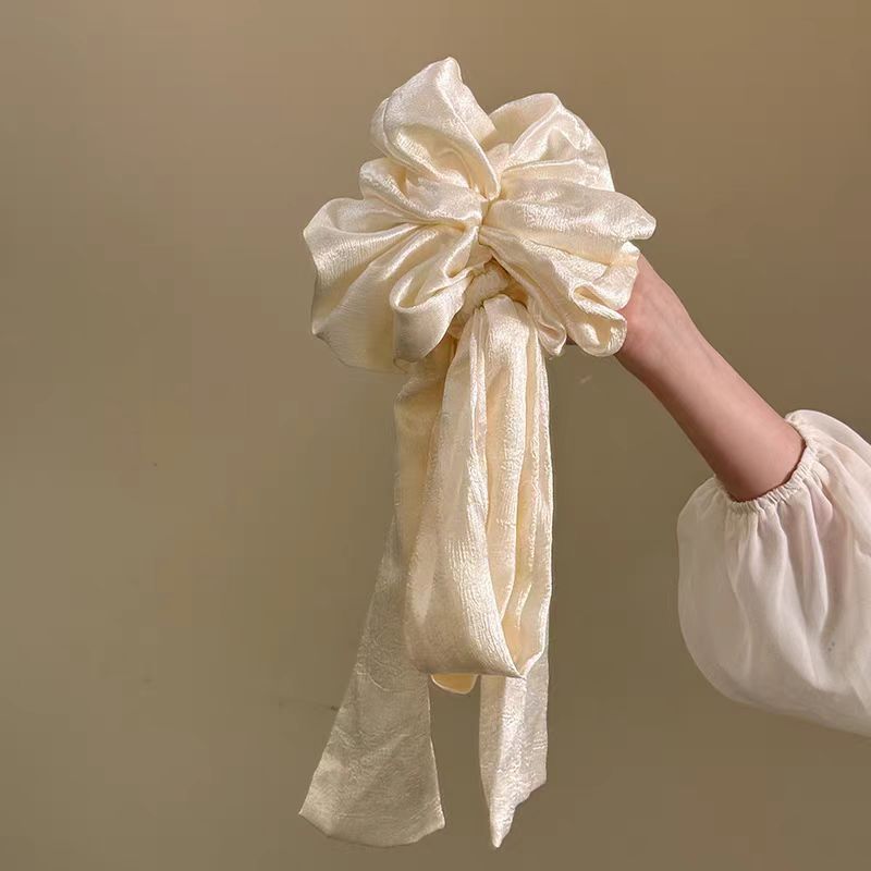 French Vintage Bow Hair Tie Se - đánh giá và giá Satin Bow Tie
